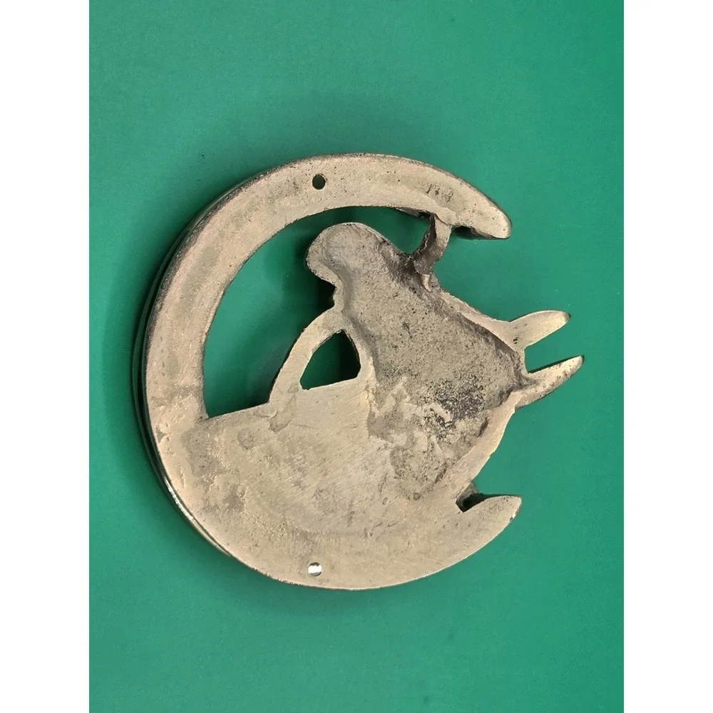 Solid Brass Horse And Horseshoe Good Luck 4.5
